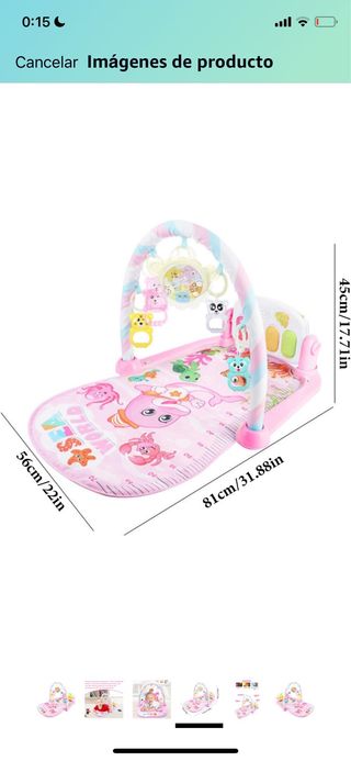 OFERTA Manta de Gimnasio para Bebes