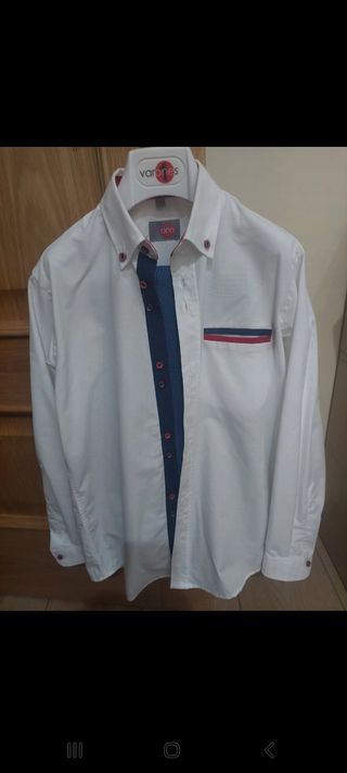 Traje comunión Talla 12,camisa Talla 12 y corbata