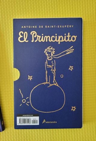LIBRO EL PRINCIPITO EDICIÓN DE LUJO.
