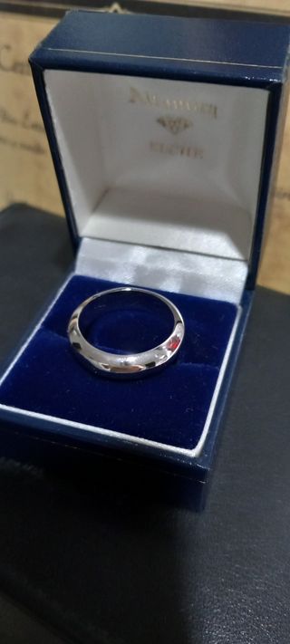 ANILLO DE PLATA 925 RODIADA