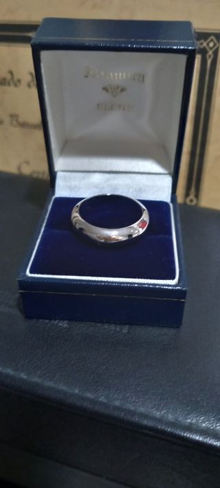 ANILLO DE PLATA 925 RODIADA