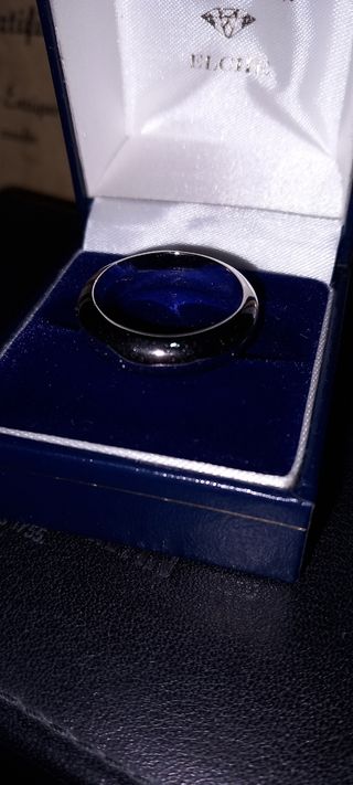 ANILLO DE PLATA 925 RODIADA