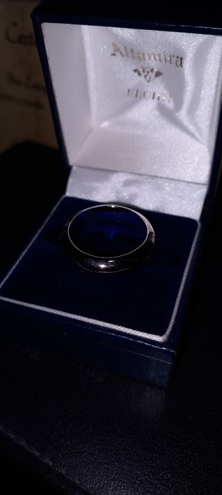 ANILLO DE PLATA 925 RODIADA