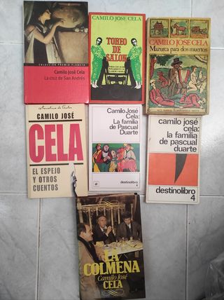 Lote libros Camilo José Cela