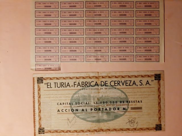 10 Antiguas acciones y títulos financieros