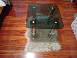 Mesa de cristal salon