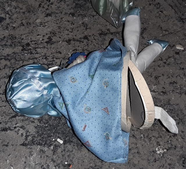 Muñeca bombonera vintage