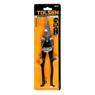 TIJERAS CORTA CHAPA CORTE RECTO 250MM TOLSEN