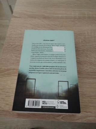 El juego del alma Javier castillo  libro