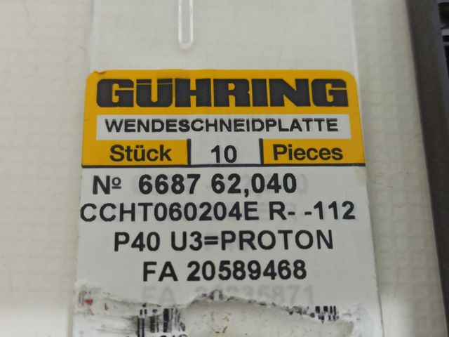 Plaquitas Guhring P-326