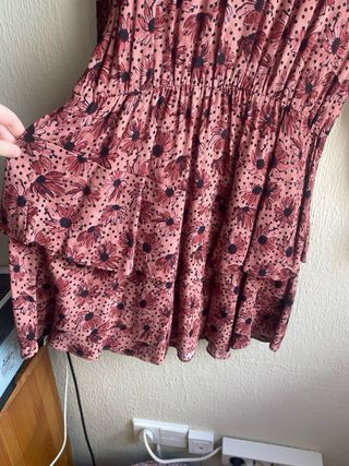 Vestido estampado - zara