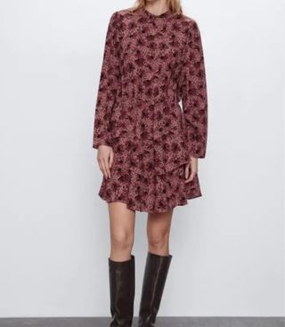 Vestido estampado - zara