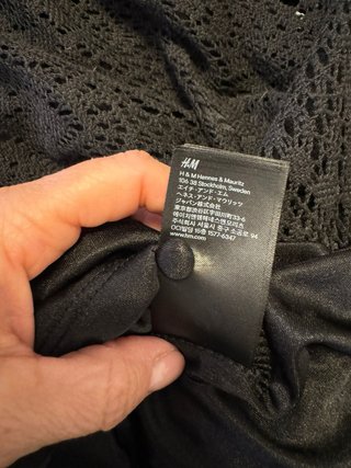 due vestiti pizzo H&M