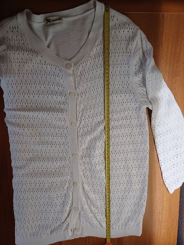 Cardigan traforato 