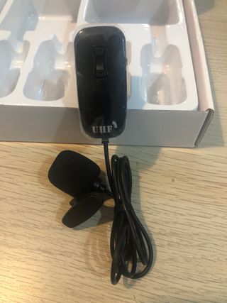 🎤 MICROFONO INALAMBRICO DE SOLAPA 🎤