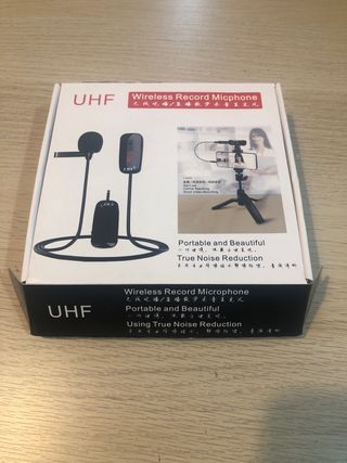 🎤 MICROFONO INALAMBRICO DE SOLAPA 🎤