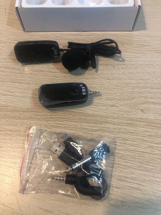 🎤 MICROFONO INALAMBRICO DE SOLAPA 🎤