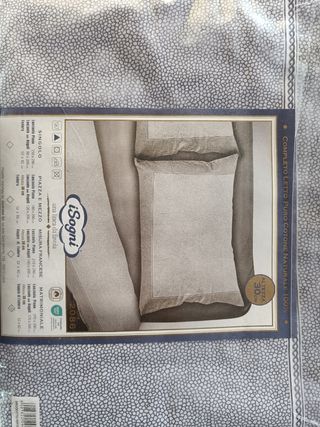 Lenzuola matrimoniali cotone percalle