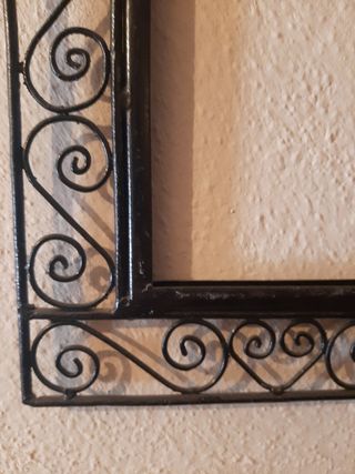 Marco de fotos de metal