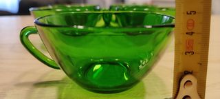 Juego de 5 servicios verde Vereco