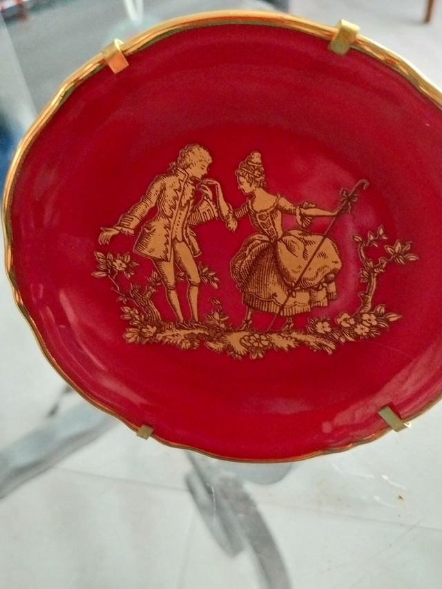 Piattino decorativo limoges 