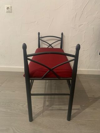 Banco forja dormitorio