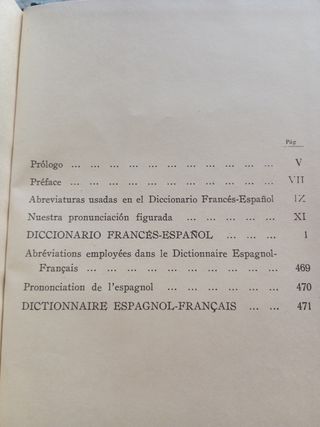 Diccionario francés 