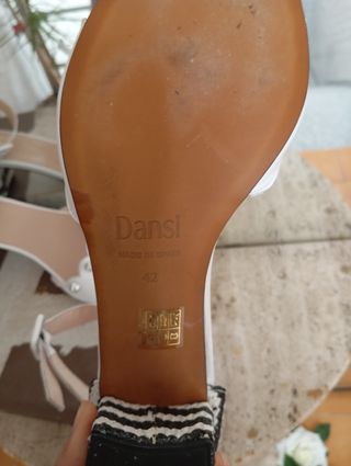 sandalias Dansi número 42 a estrenar