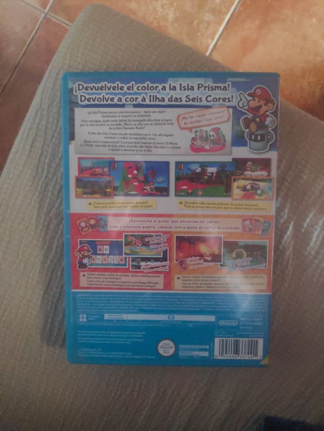 Paper mario color splash wii u