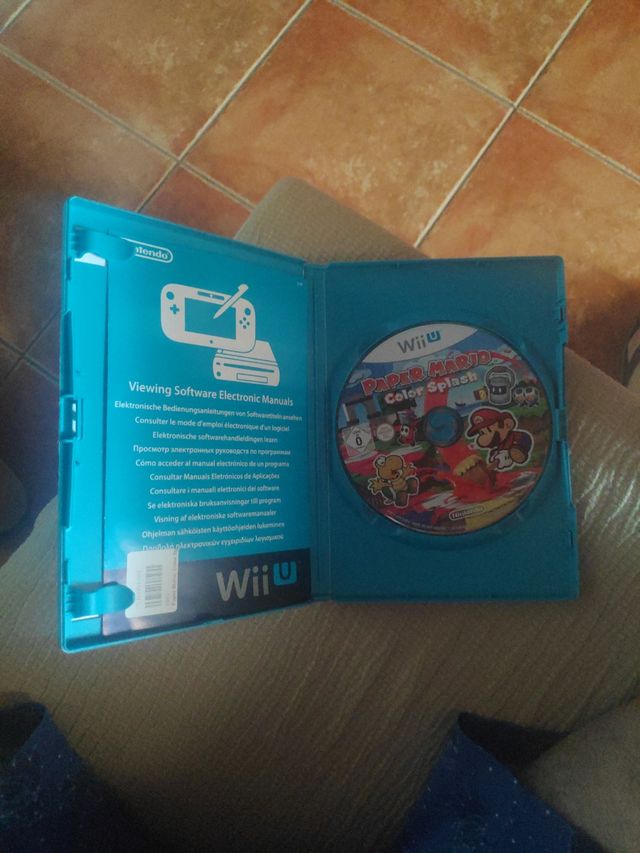 Paper mario color splash wii u
