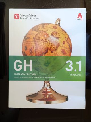 Libro "Geografía e historia 3.1 secundaria"