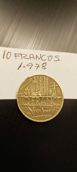 10 FRANCOS FRANCES 1.978