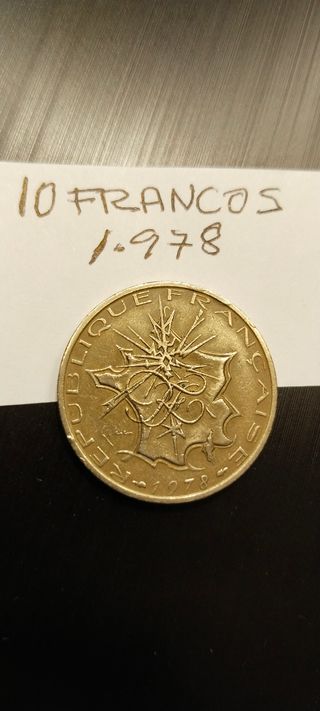 10 FRANCOS FRANCES 1.978