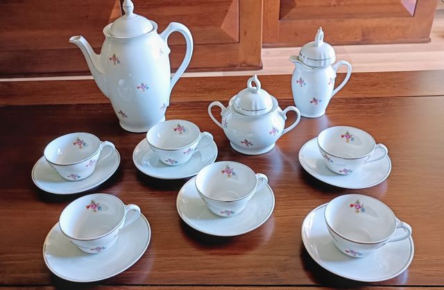 SANTA CLARA, juego de café