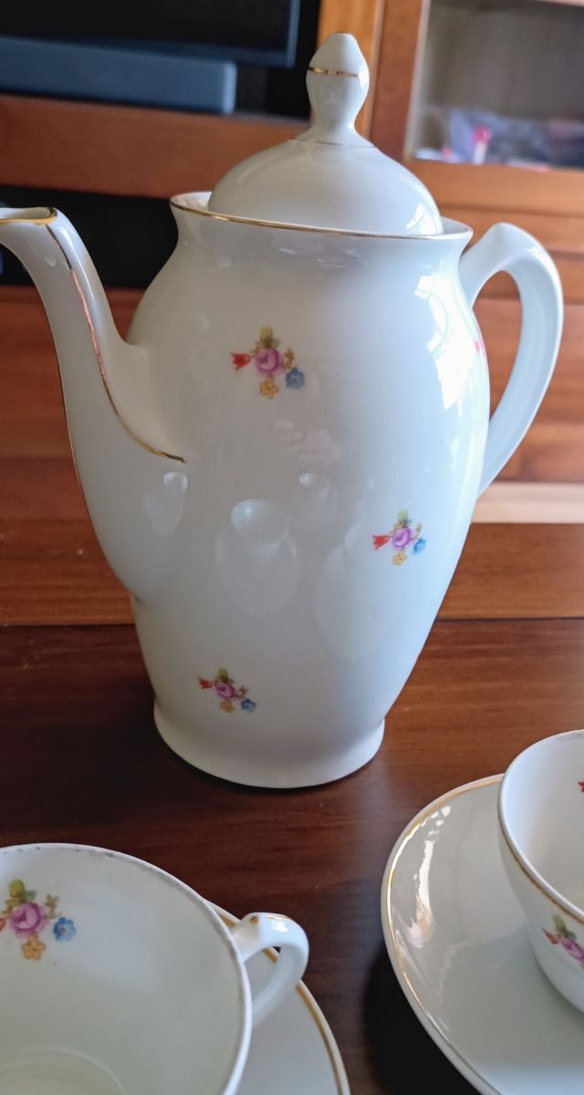 SANTA CLARA, juego de café