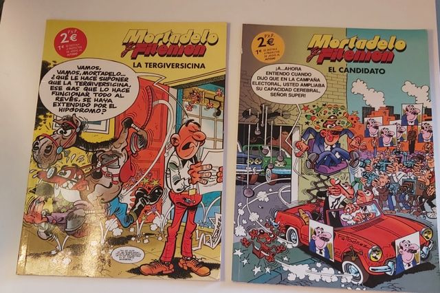 Mortadelo y Filemon.