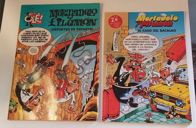 Mortadelo y Filemon.