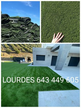 Césped artificial reciclado