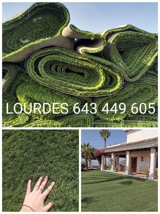 Césped artificial reciclado