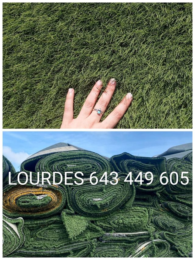 Césped artificial reciclado