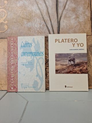 Libros bolsillo pequeños
2€/unidad