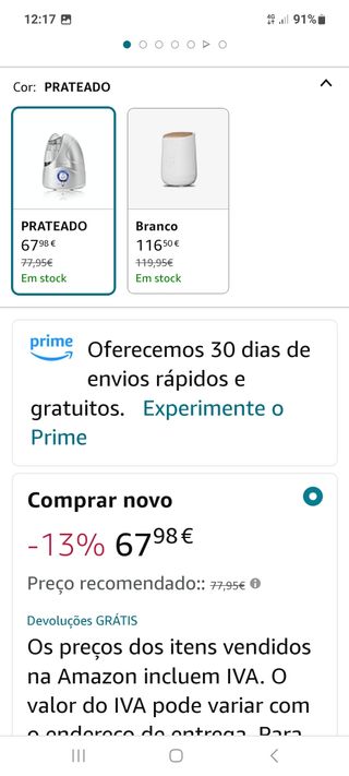 Humificador Medisana UHW