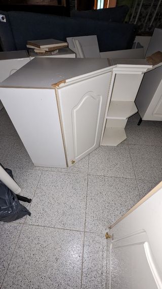 Mueble de cocina lacada