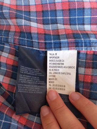 Camisa cuadros Tommy Hilfiger