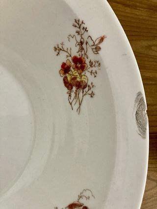 Gran Jarrón y Plato a juego