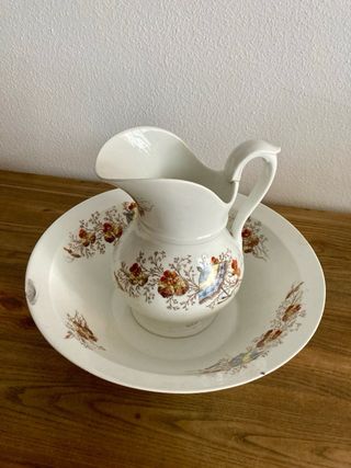 Gran Jarrón y Plato a juego