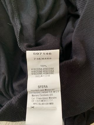 Vestido negro básico