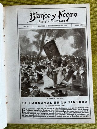 REVISTA “BLANCO Y NEGRO” (1925, febrero-abril)