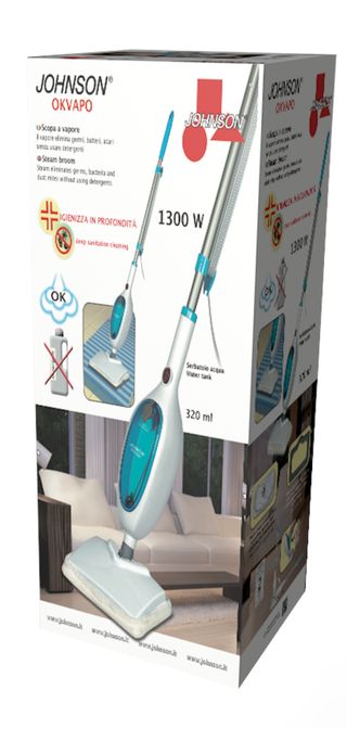Lavapavimenti a Vapore Johnson OKVapo Pulizia Prof