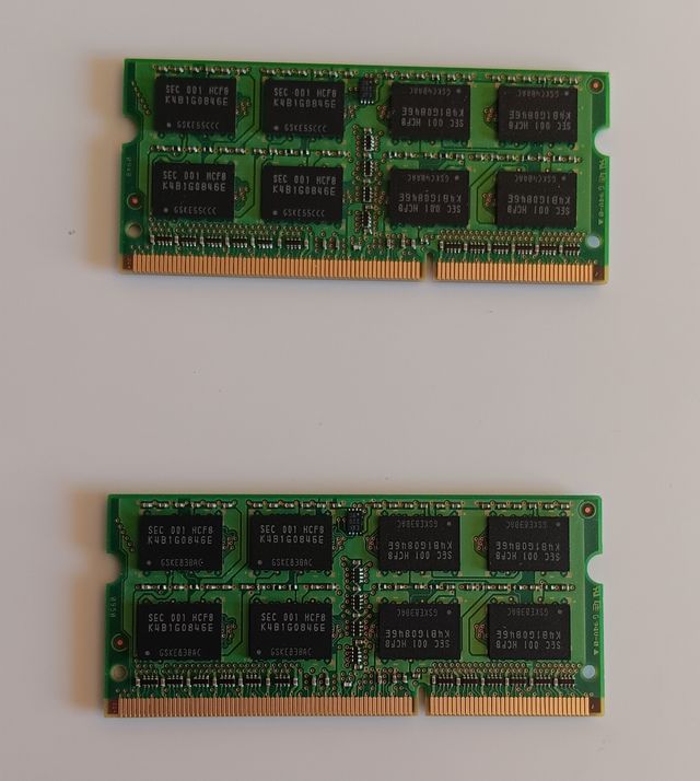 Memoria RAM 4GB DDR3 1066mhz portátil
